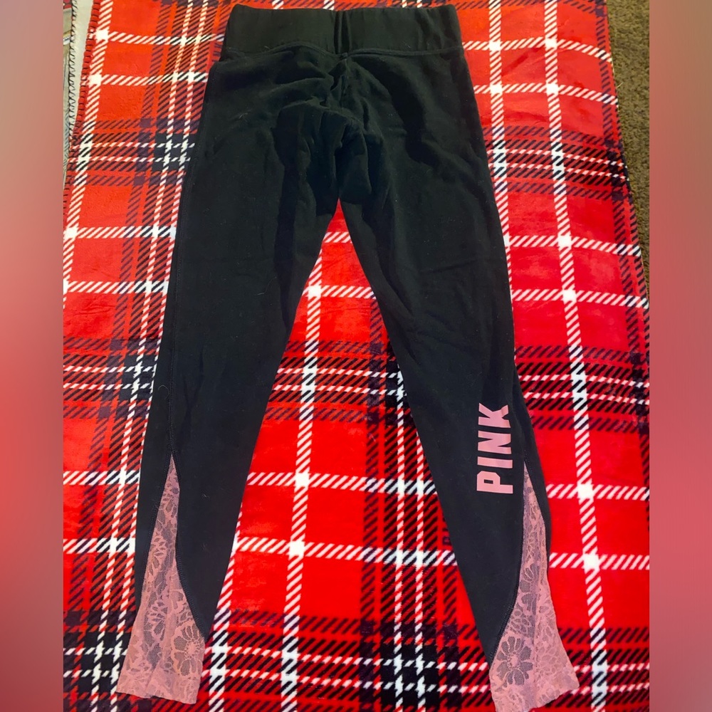 vs PINK yoga leggings